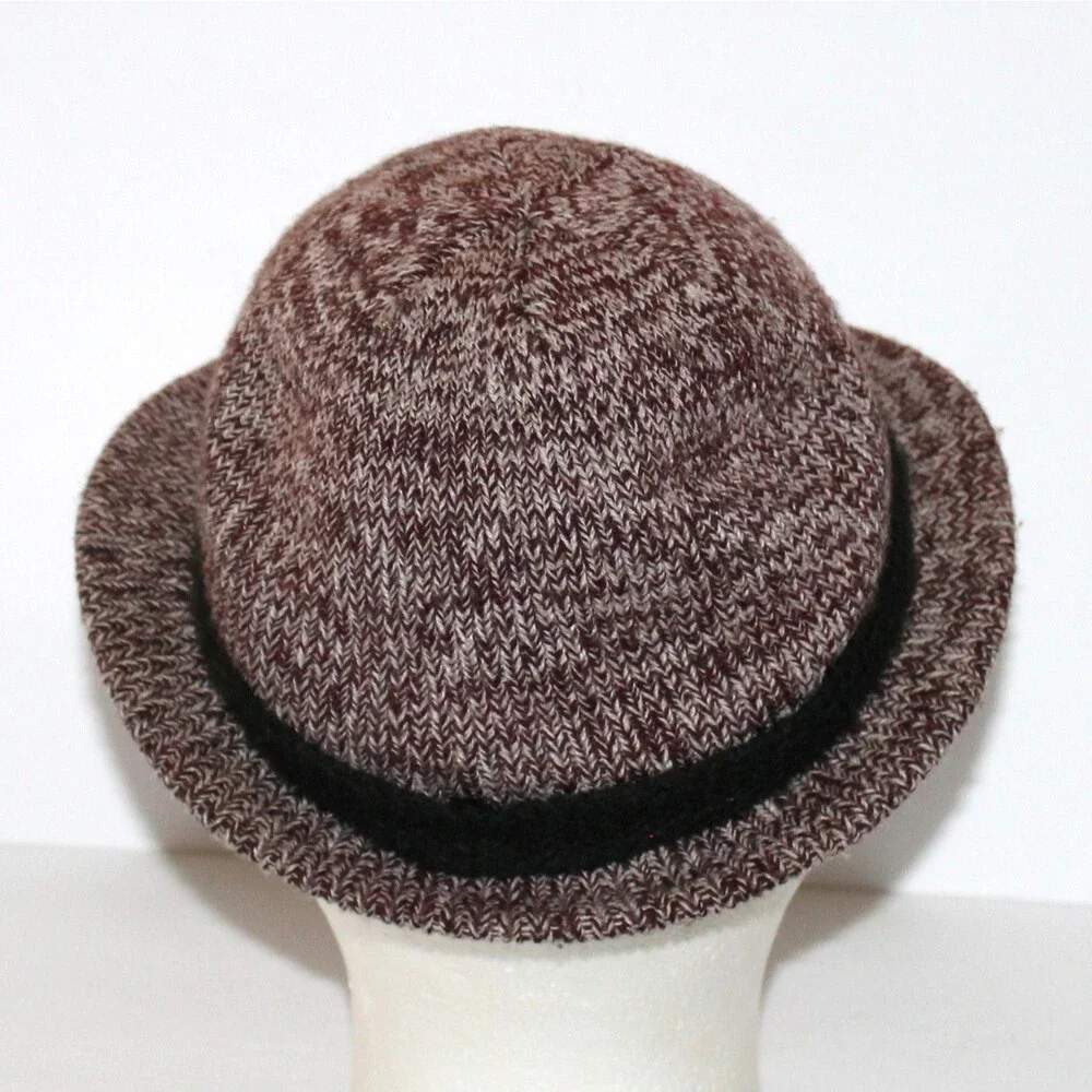 Vintage Hat women pink Union Made Glove Workers of America Creslan acrylic wool